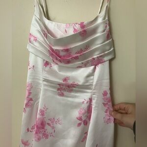 Lucy in the Sky Pink and White Floral Dress